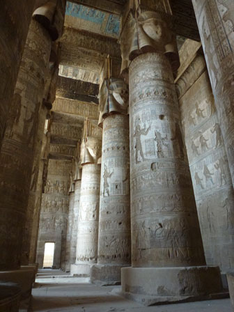 Temples at Dendara and Abydos