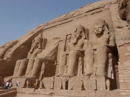 Great Temple of Ramses II at Abu Simbel