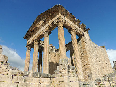 Roman ruins of Dougga