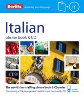 Berlitz Italian Phrasebook and CD 