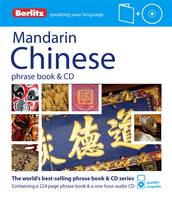 Berlitz Chinese Mandarin Phrasebook and CD